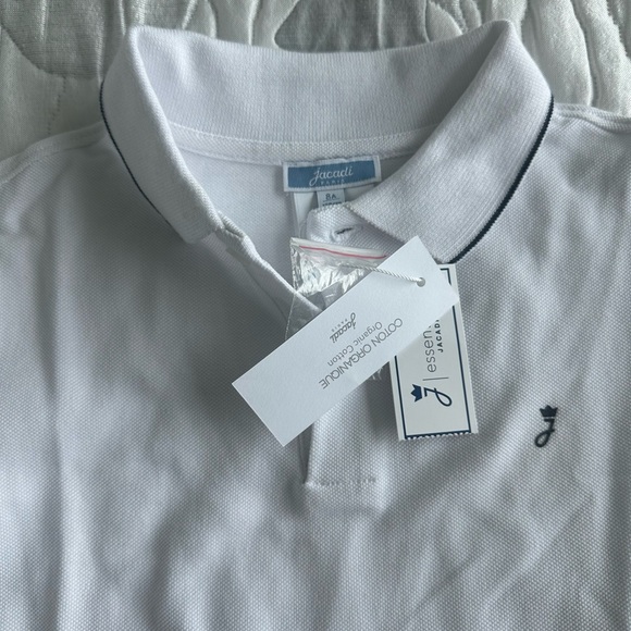 Boys white  Jacadi polo shirt - Picture 1 of 5